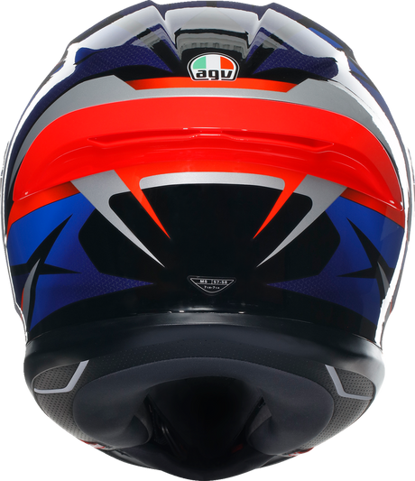 AGV K6 S Helmet - Slashcut - Black/Blue/Red - XL 2118395002015XL