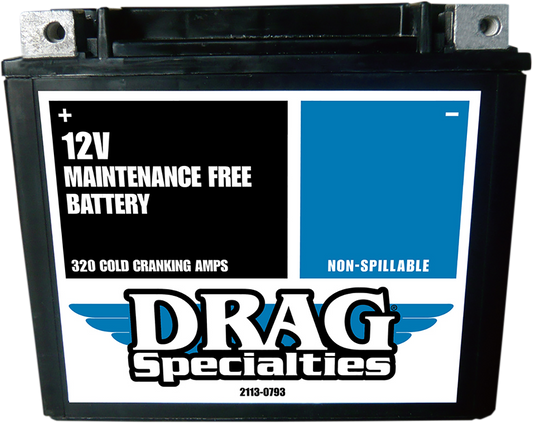 Batería AGM DRAG SPECIALTIES - YTX20H FT CTX20H FA FT