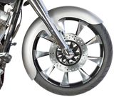 RUSS WERNIMONT DESIGNS Custom Dresser Front Fender for 21" Wheel - Steel - OCF Style - 5.5" W x 45" L RWD-50129