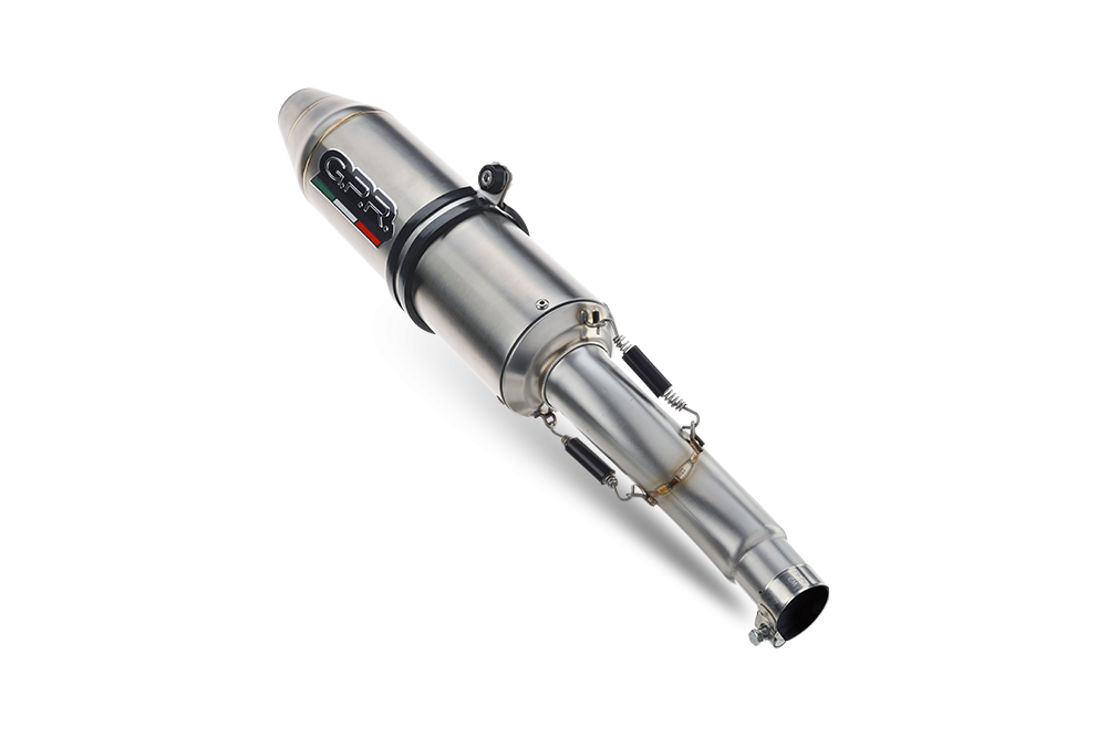 GPR Deeptone, Full Exhaust System with Removable DB Killer Yamaha YFZ450 YFZ450R YFZ450X 2002-2024  QUSP.88DE.DEATV