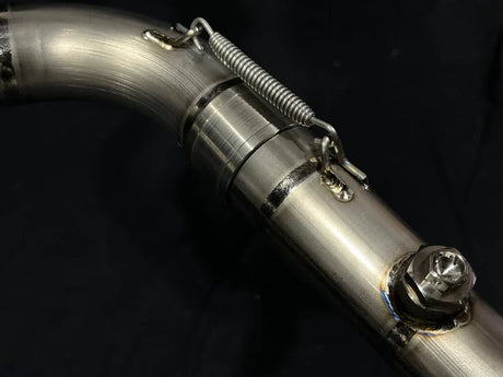 Vandemon  BMW R NINET Titanium Exhaust System with Brushed Headers 2014-2023 BMWRNINETTIEXHBRB VA-22