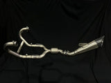 Vandemon  BMW R NINET Titanium Exhaust System with Brushed Headers 2014-2023 BMWRNINETTIEXHBRB VA-22