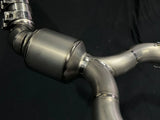 Vandemon  BMW R NINET Titanium Exhaust System with Brushed Headers 2014-2023 BMWRNINETTIEXHBRB VA-22