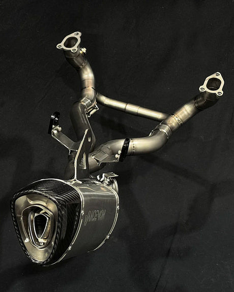Vandemon  BMW R1300GS  2023-2025 Adventure Titanium Exhaust System with OEM Valve BMWR1300GSTIEXHA VA-26