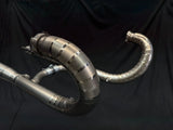 Vandemon BMW R18 Bagger and Classic Long Titanium Exhaust system 2020-2025 BMWR18TIEXHSYSB VA-96