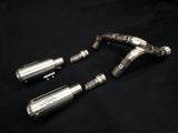 IN STOCK Vandemon  Ducati Panigale 1199, 1199S, 1299S, 1299 SP & R  2011-18 Titanium High Mount Exhaust System DUC129TIEXHMESA VA-36
