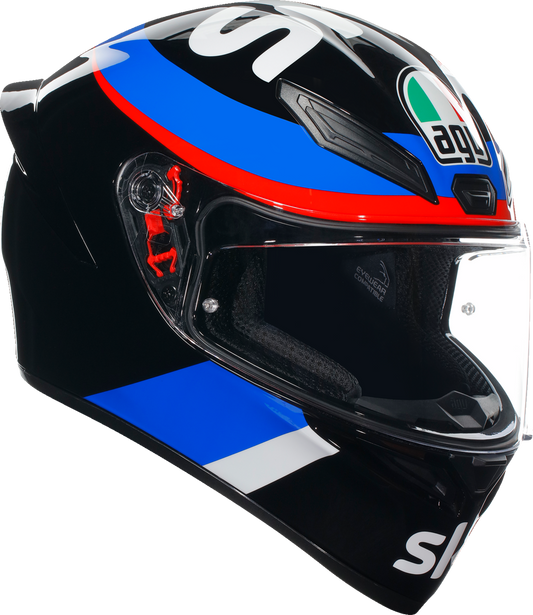 Casco AGV K1 S - VR46 Sky Racing Team - Negro/Rojo - 2XL 21183940030232X 