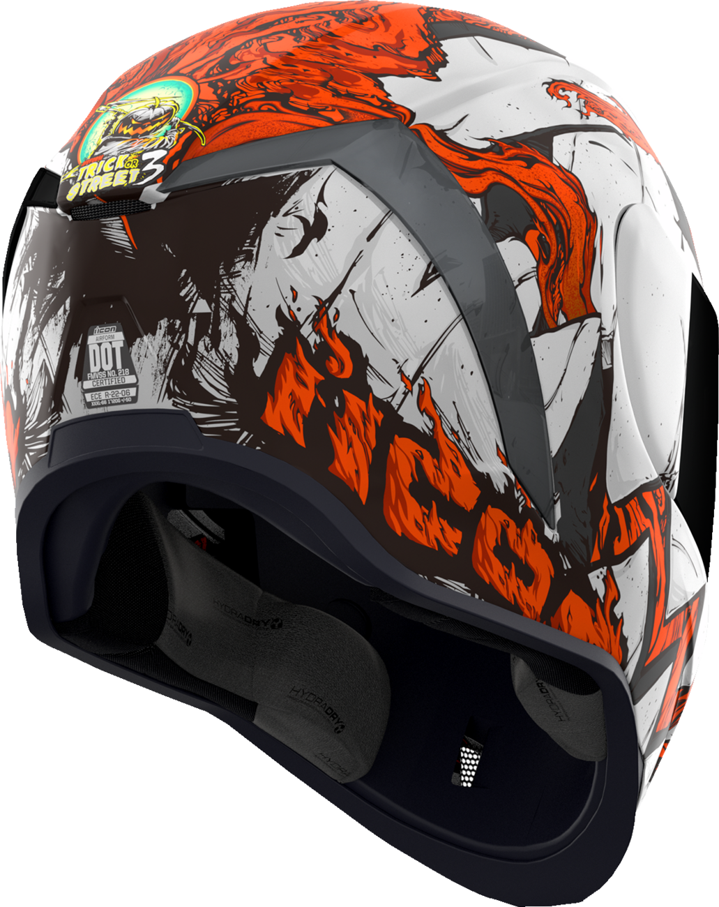 ICON Airform™ Helmet - Trick or Street 3 - White - Large 0101-16250