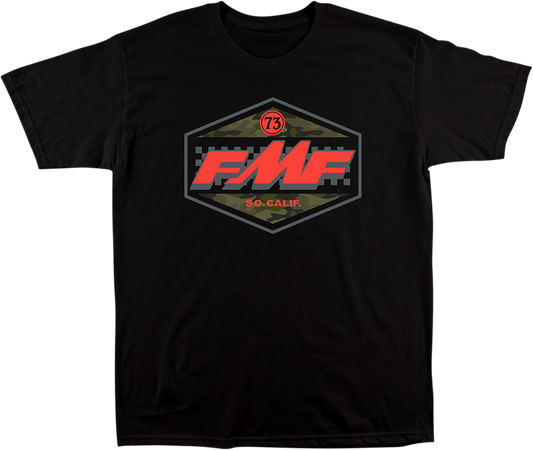 Camiseta FMF Holeshot - Negra - Mediana SP21118906BKMD 3030-20496 