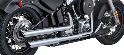 VANCE & HINES 3" Twin Slash Slip-On Muffler - Chrome 16341