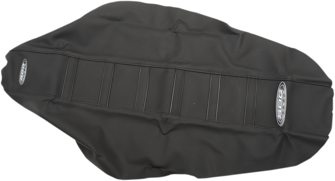 SDG 6-Ribbed Seat Cover - Black Ribs/Black Top/Black Sides 95941