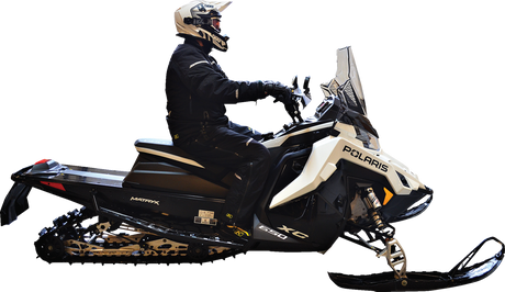 POWERMADD Windshield - Tall - 20" - Polaris 14640