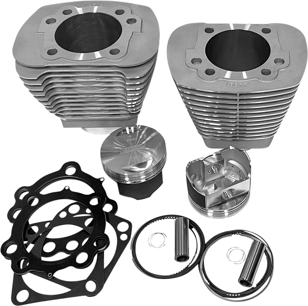 REVOLUTION PERFORMANCE, LLC Cylinder Kit - 85" - Natural Silver RP201-213W