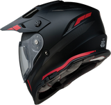 Z1R Range Helmet - Uptake - Black/Red - Small 0140-0014