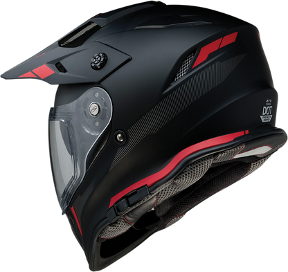 Z1R Range Helmet - Uptake - Black/Red - Small 0140-0014