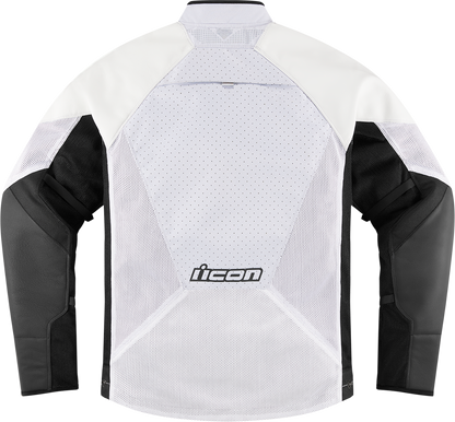 ICON Mesh AF™ Leather Jacket - White - Small 2810-3902