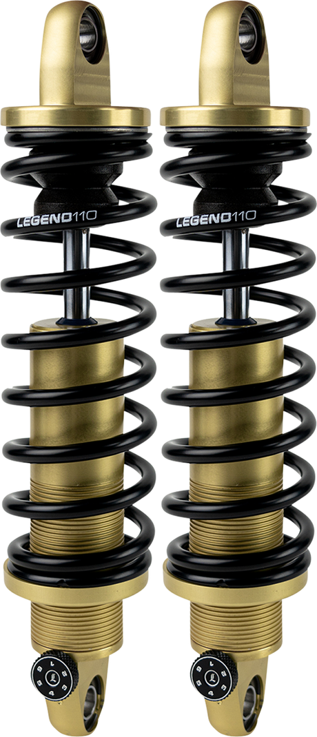 LEGEND SUSPENSION REVO-A Adjustable Dyna Coil Suspension - Gold - Standard - 13" 1310-1743