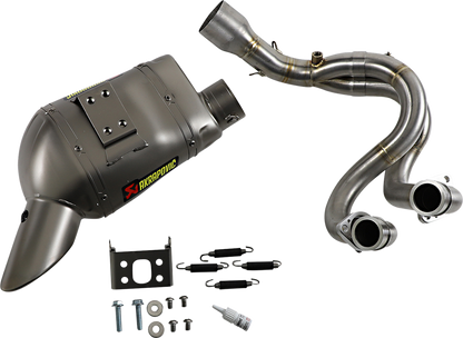 AKRAPOVIC Racing Line Exhaust System Z 650 /EX650 Ninja 650 2017-2024 S-K6R13-AFCRT