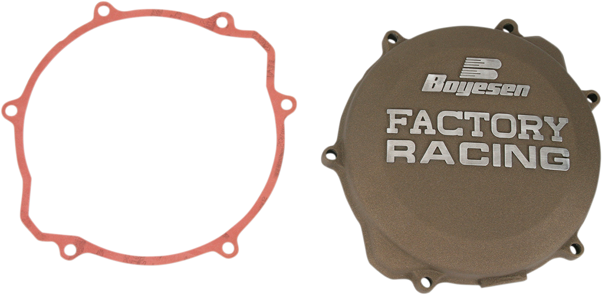 BOYESEN Clutch Cover - Gold - YZ250 CC-32AM