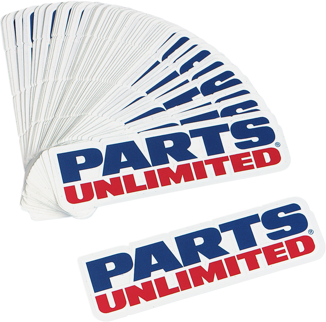 PROMOTIONAL ITEMS VENDOR Parts Unlimited Decals - 50 Pack DIS73