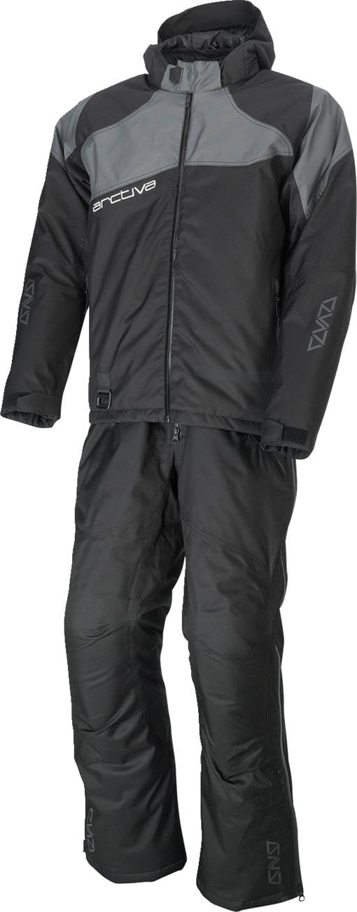 ARCTIVA Pivot 5 Hooded Jacket - Black/Gray - XL 3120-2057