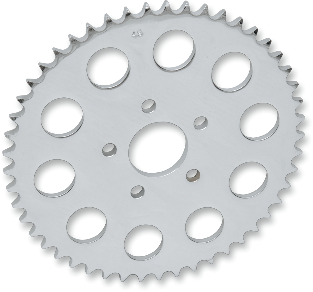 DRAG SPECIALTIES Rear Sprocket - Chrome - Flat - 48 Tooth 16421P