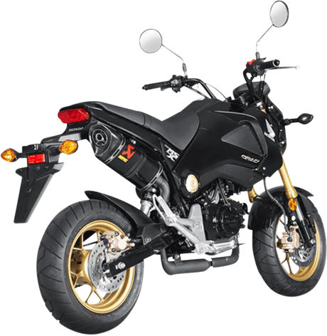 AKRAPOVIC Slip-On Line Muffler - Carbon Fiber Grom 125 MSX  2013-2015   S-H125SO1-HAPC 1811-2692