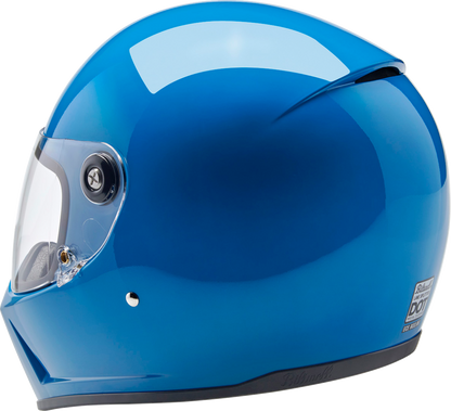 BILTWELL Lane Splitter Helmet - Gloss Tahoe Blue - Small 1004-129-502