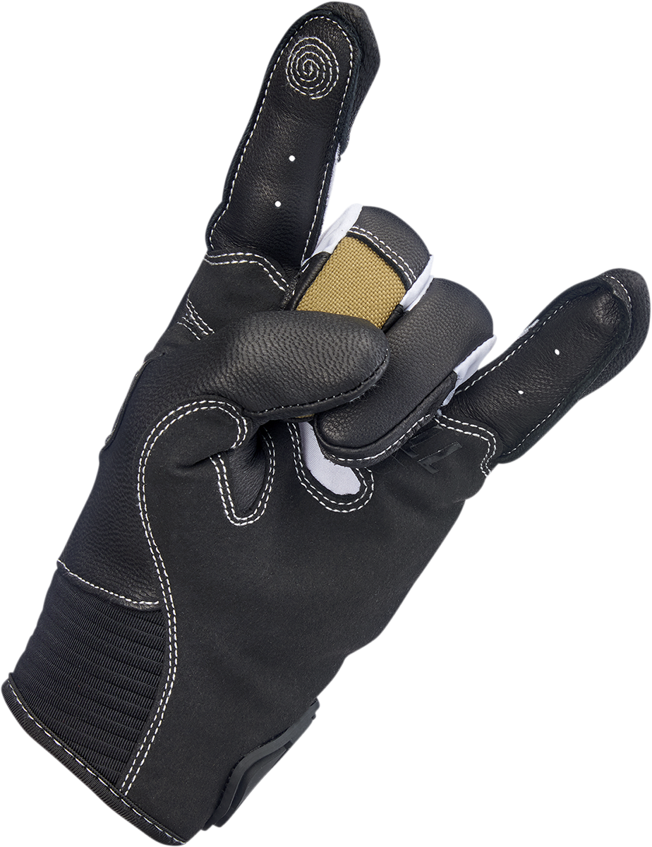 BILTWELL Bridgeport Gloves - Tan - 2XL 1509-0901-306