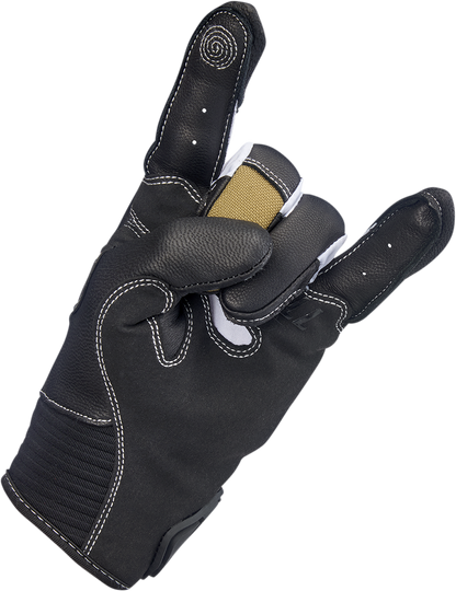 BILTWELL Bridgeport Gloves - Tan - Medium 1509-0901-303