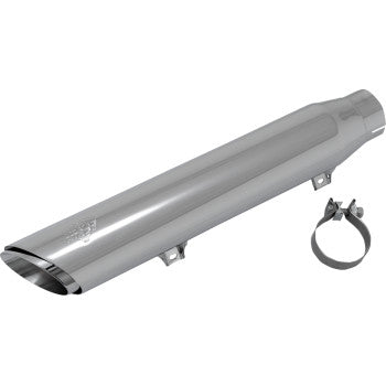 VANCE & HINES Twin Slash Slip-On Muffler - Chrome - Softail 16750
