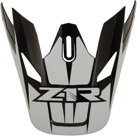 Z1R Rise Visor Kit - Ascend - Black/White 0132-1245