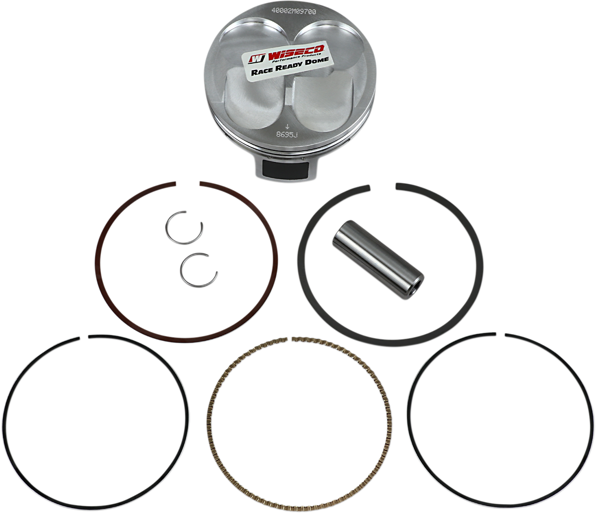 WISECO Piston Kit - Standard ACTUALLY 13.5:1 HI-COMP High-Performance 40002M09700