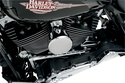 DRAG SPECIALTIES Round Horn Cover - Chrome 76636