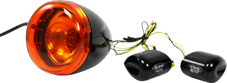 KODLIN MOTORCYCLE Turn Signal - Black K68459