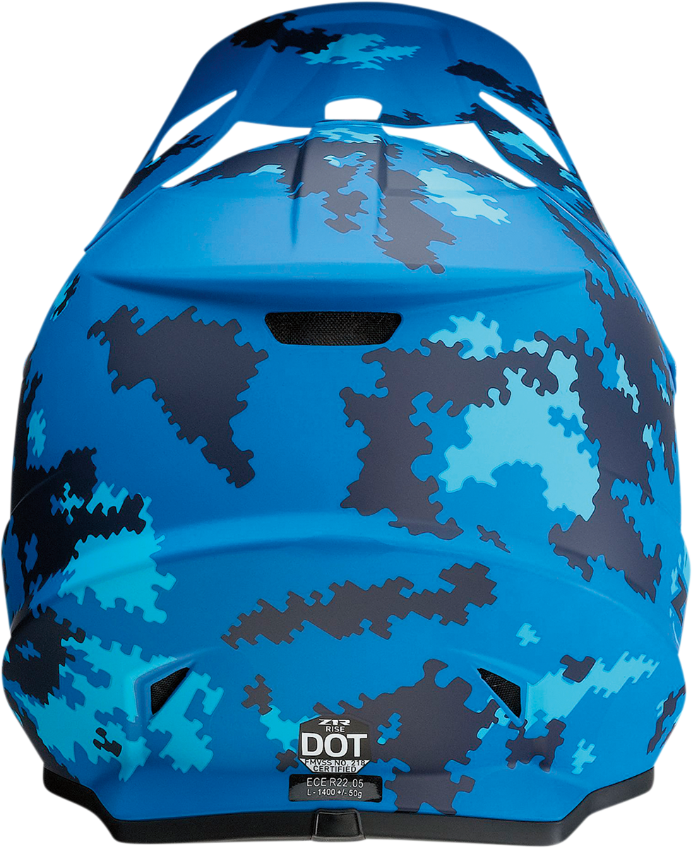 Z1R Rise Helmet - Digi Camo - Blue - XS 0110-7288