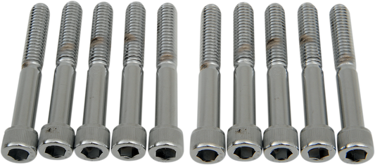 DRAG SPECIALTIES Bolts - Socket-Head - Knurled - 5/16-18 x 2-1/4" MPB222