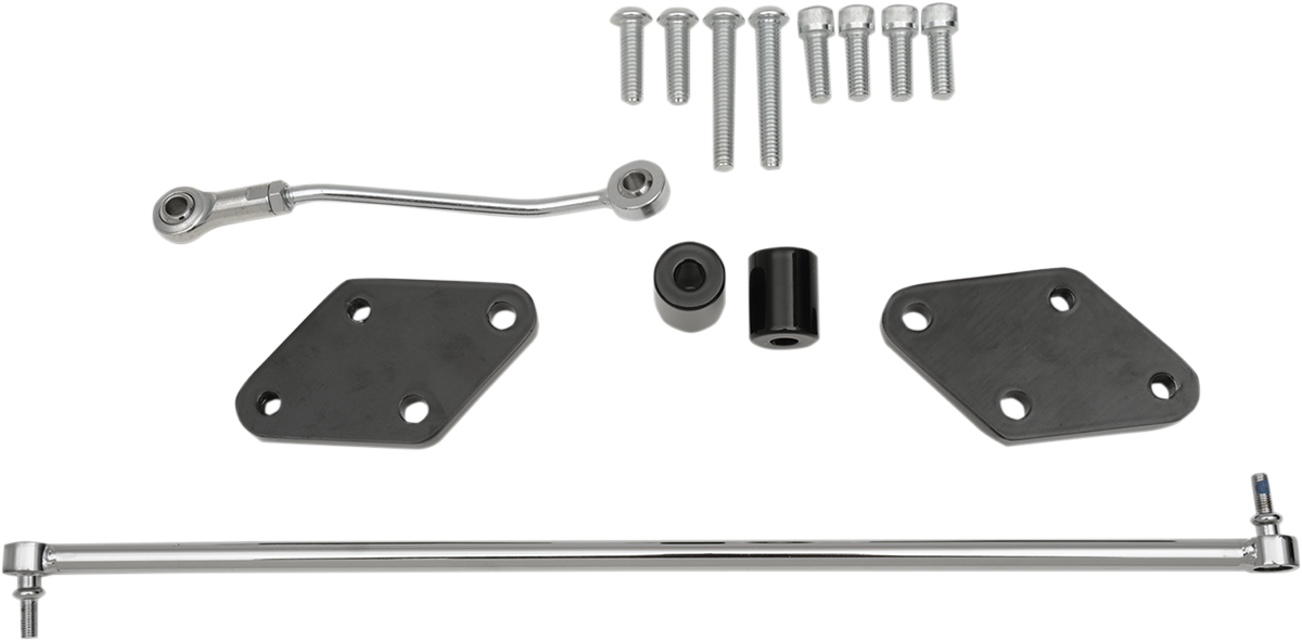 DRAG SPECIALTIES Forward Control Relocation Kit - '04-'13 XL 77444