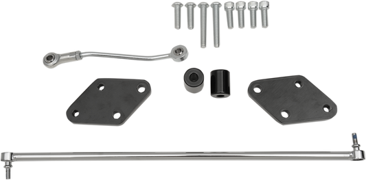 DRAG SPECIALTIES Forward Control Relocation Kit - '04-'13 XL 77444