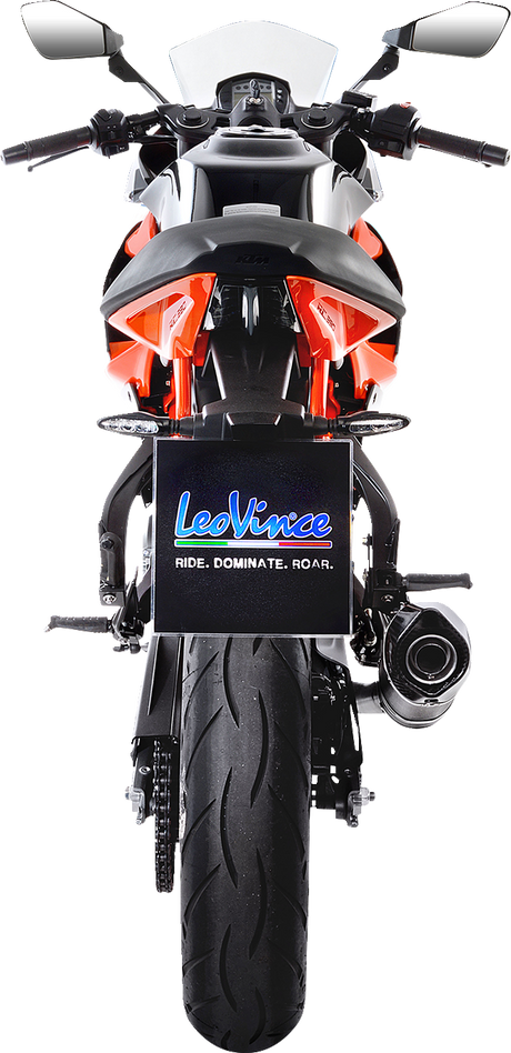 LEOVINCE LV One Evo Slip-On Muffler - Carbon Fiber 14186E