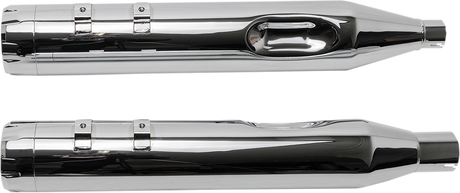 S&S CYCLE MK45 Mufflers - Chrome - Chrome Thruster S/B CHR W/CHR END CAPS 550-0665