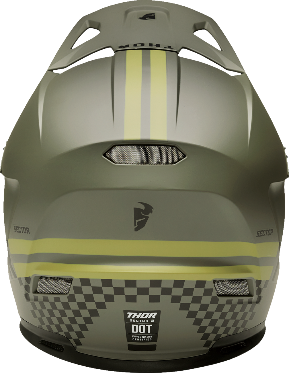 THOR Sector 2 Helmet - Combat - Army/Black - Medium 0110-8147