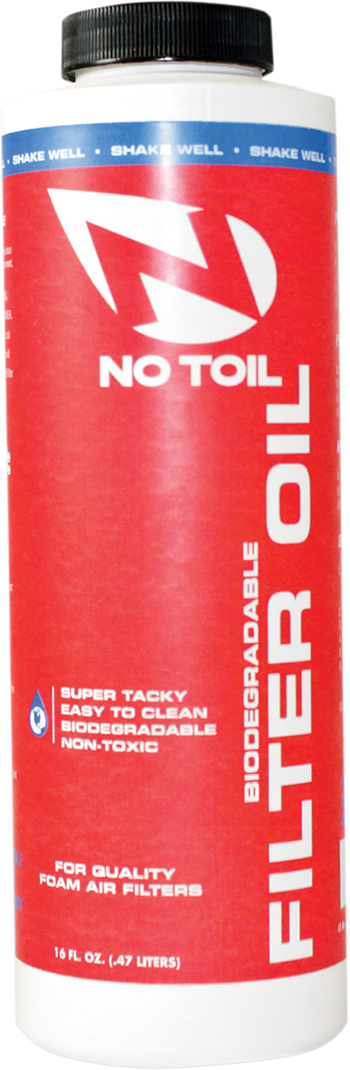 NO TOIL Air Filter Oil - 16 U.S. fl oz. NT201