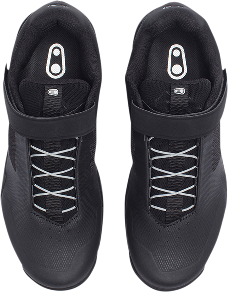 CRANKBROTHERS Mallet E Speedlace Shoes - Black/Silver - US 11.5 MES01081A-11.5