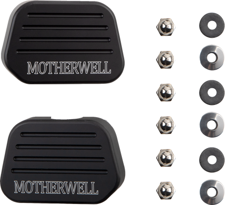 MOTHERWELL Luggage Rack For Tall Sissy Bar - Matte Black MWL-159-MB