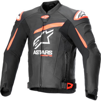 ALPINESTARS GP Plus R v4 Airflow Leather Jacket - Black/Red/White - US 38 / EU 48 3100624-1321-48