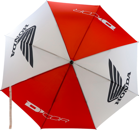 D'COR VISUALS Umbrella - Honda Wing - Red/White 81-101-1