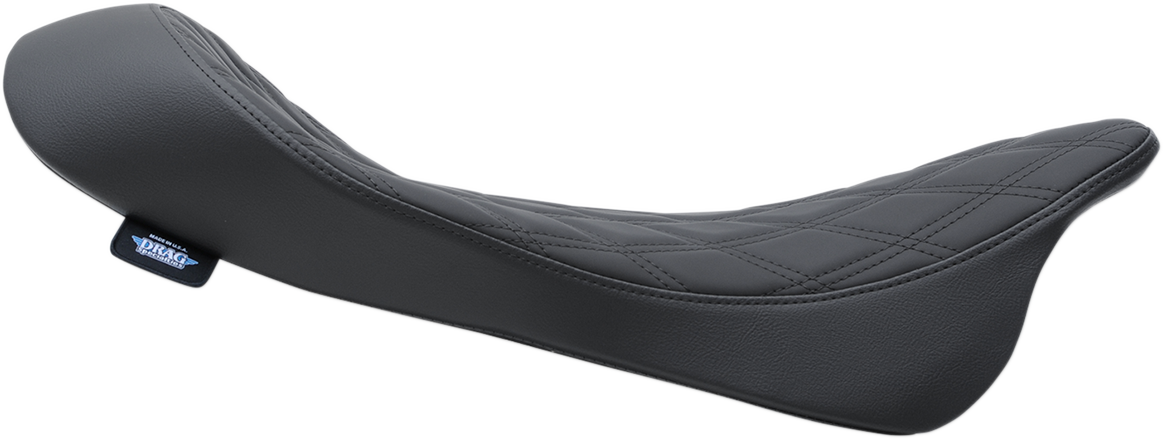 DRAG SPECIALTIES Asiento individual bajo - Doble diamante - FL '08-'22 0801-1152