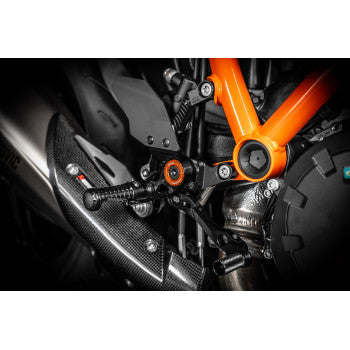 GILLES TOOLING MUE2 Rearset - Black - KTM MUE2-KT01-B