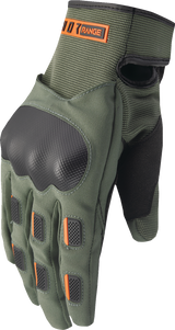 THOR Range Gloves - Army/Orange - 2XL 3330-7619